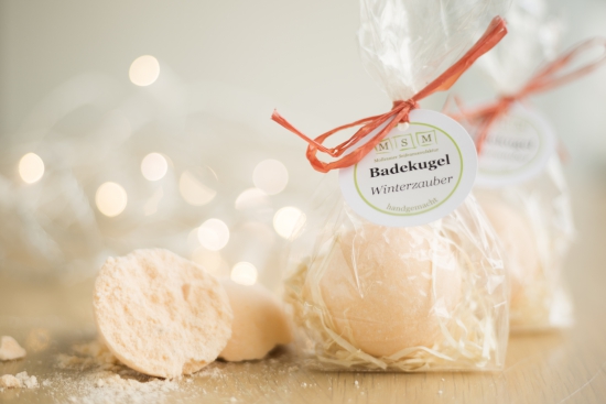 Badekugel Winterzauber - verpackt